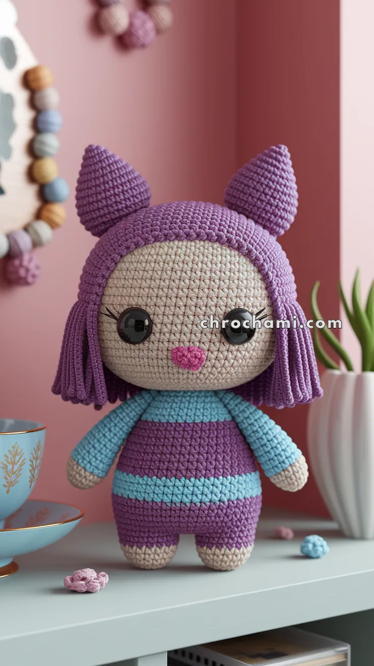 Amigurumi Cruella De Vil – FREE Crochet Pattern