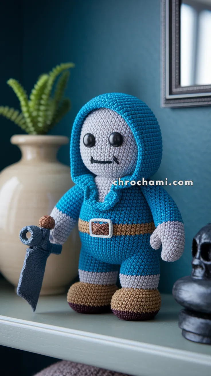 Amigurumi Crypt Keeper – FREE Crochet Pattern