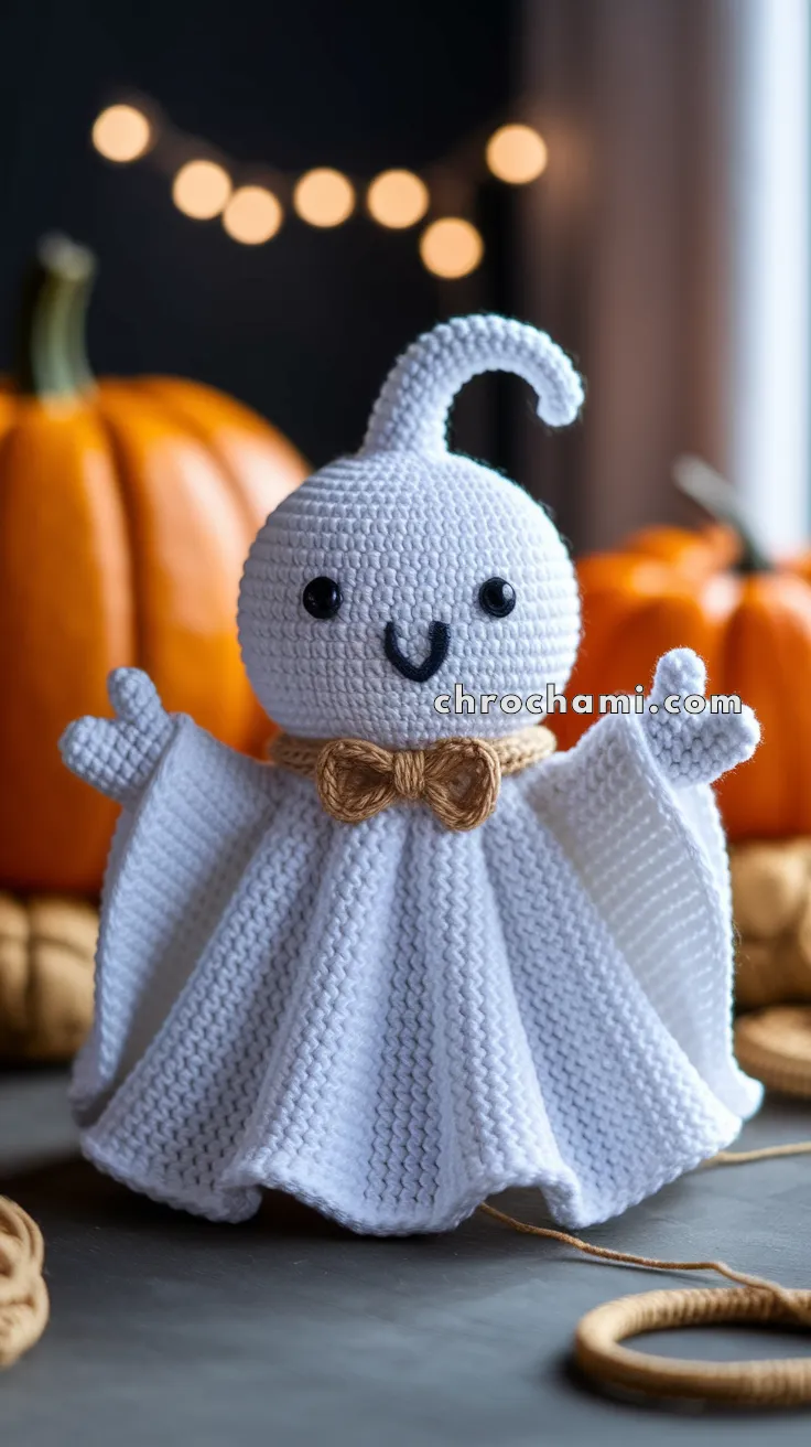 Amigurumi Cute Ghost – FREE Crochet Pattern