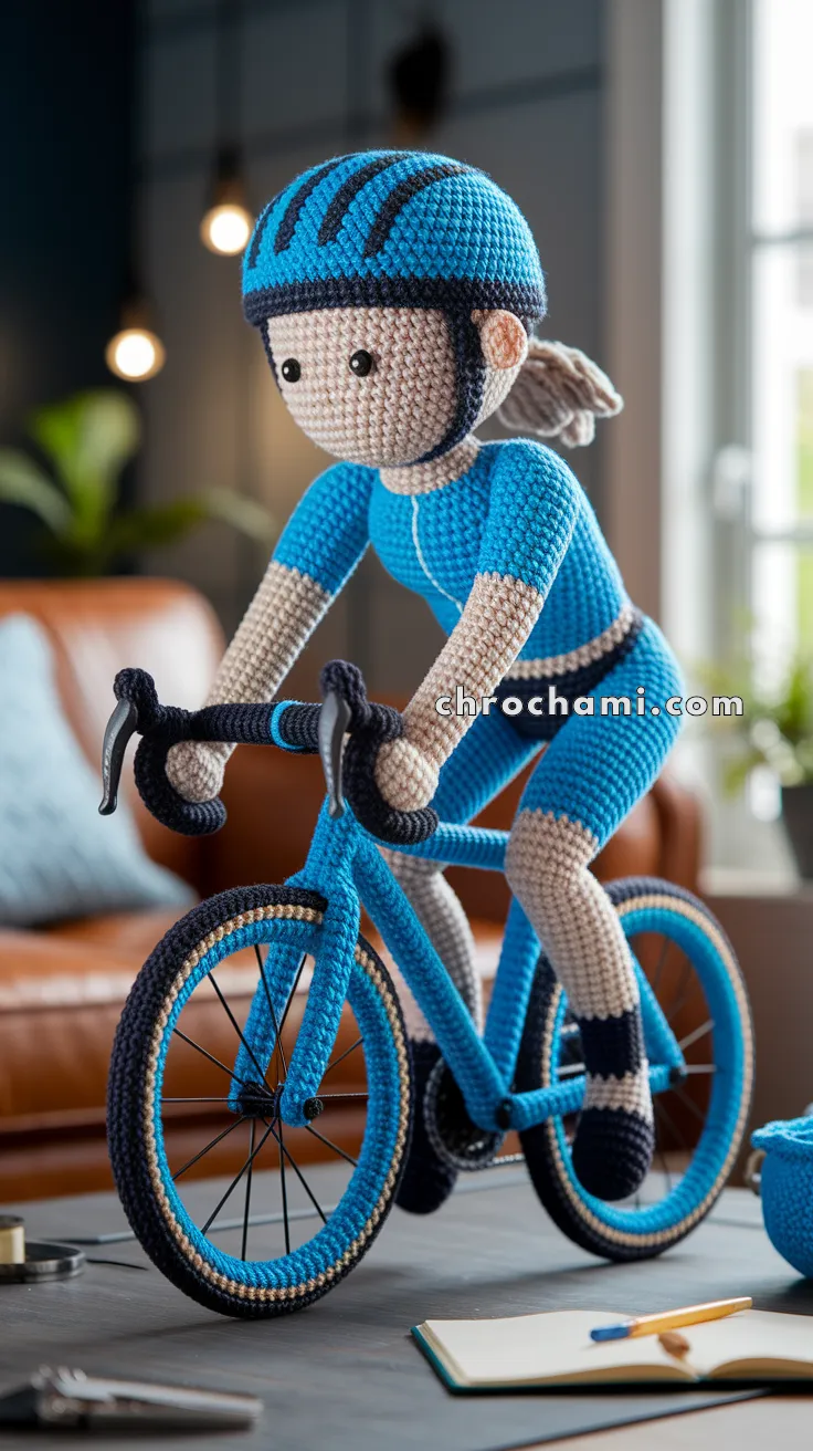 Amigurumi Cyclist – FREE Crochet Pattern