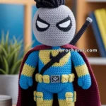 Amigurumi Deathstroke – FREE Crochet Pattern