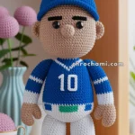 Amigurumi Derek Jeter – FREE Crochet Pattern