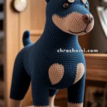 Amigurumi Doberman – FREE Crochet Pattern