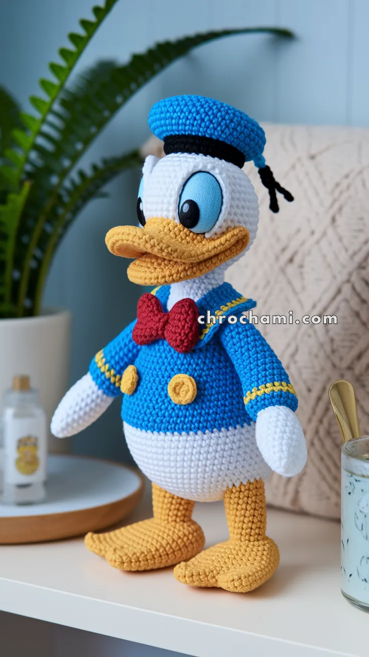 Amigurumi Donald Duck – FREE Crochet Pattern