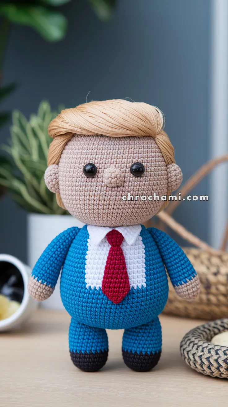 Amigurumi Donald Trump – FREE Crochet Pattern