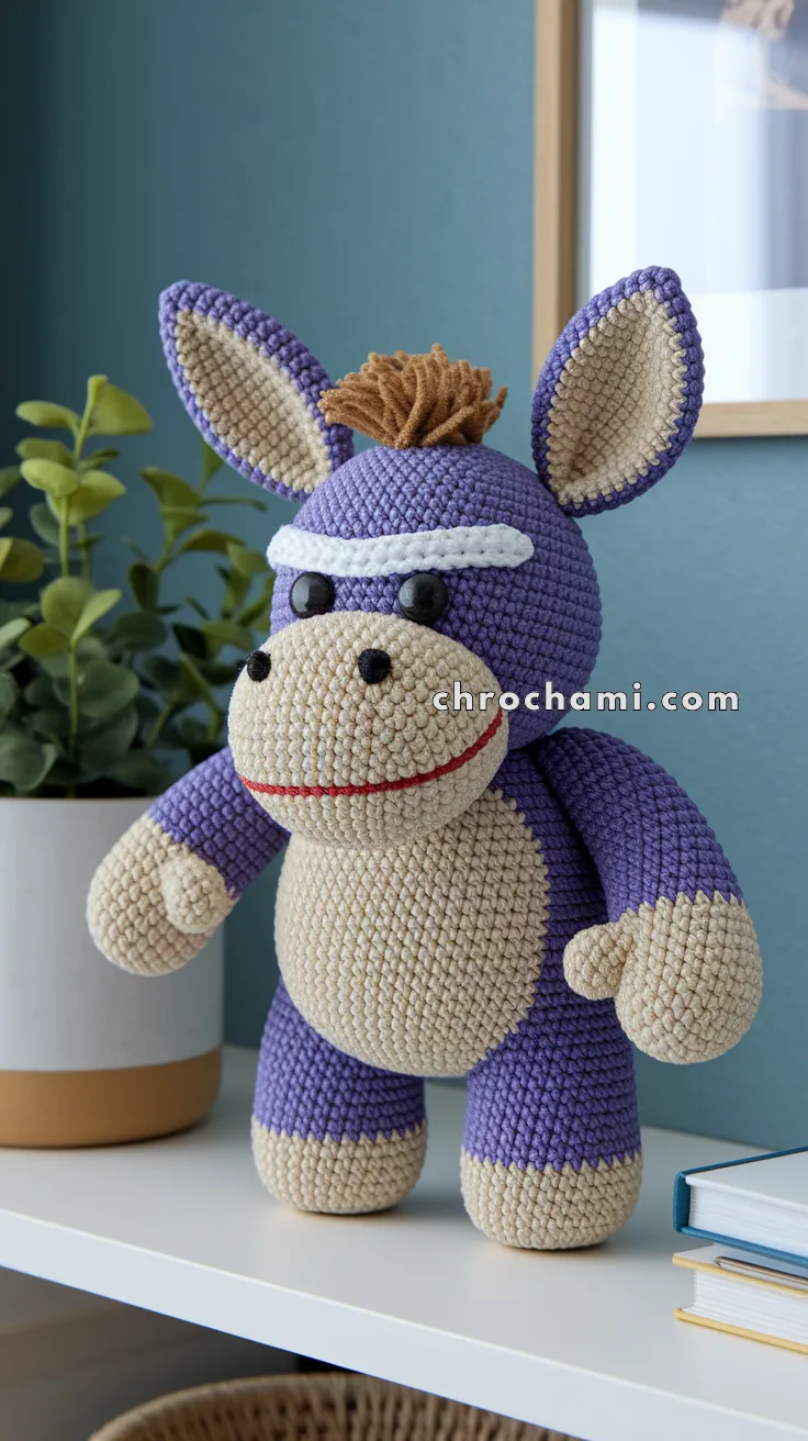 Amigurumi Donkey Kong – FREE Crochet Pattern