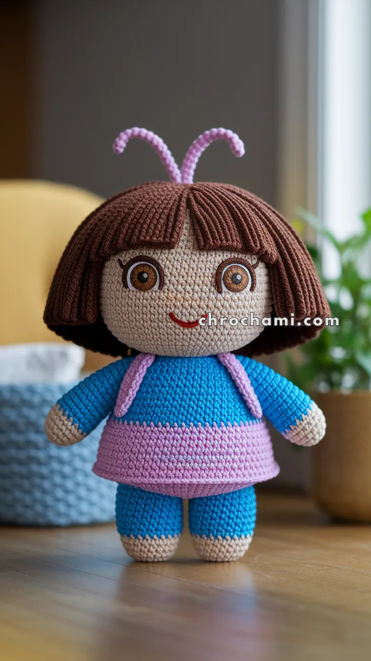 Amigurumi Dora The Explorer – FREE Crochet Pattern