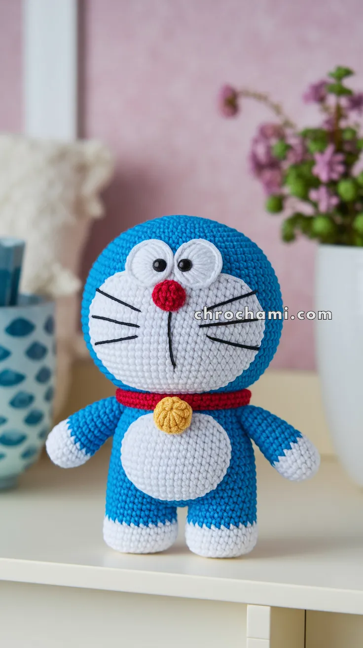 Amigurumi Doraemon – FREE Crochet Pattern