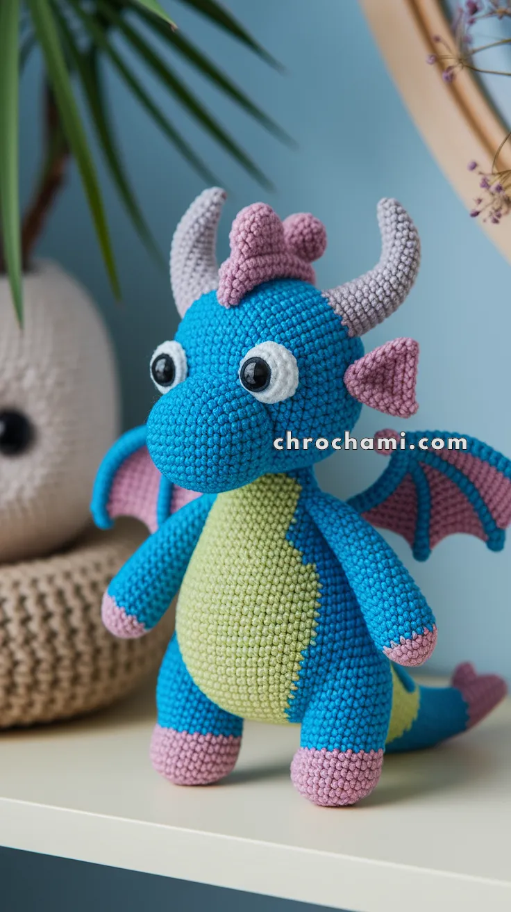 Amigurumi Dragon – FREE Crochet Pattern