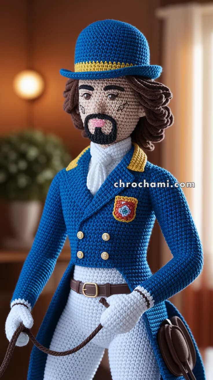 Amigurumi Dressage Rider – FREE Crochet Pattern