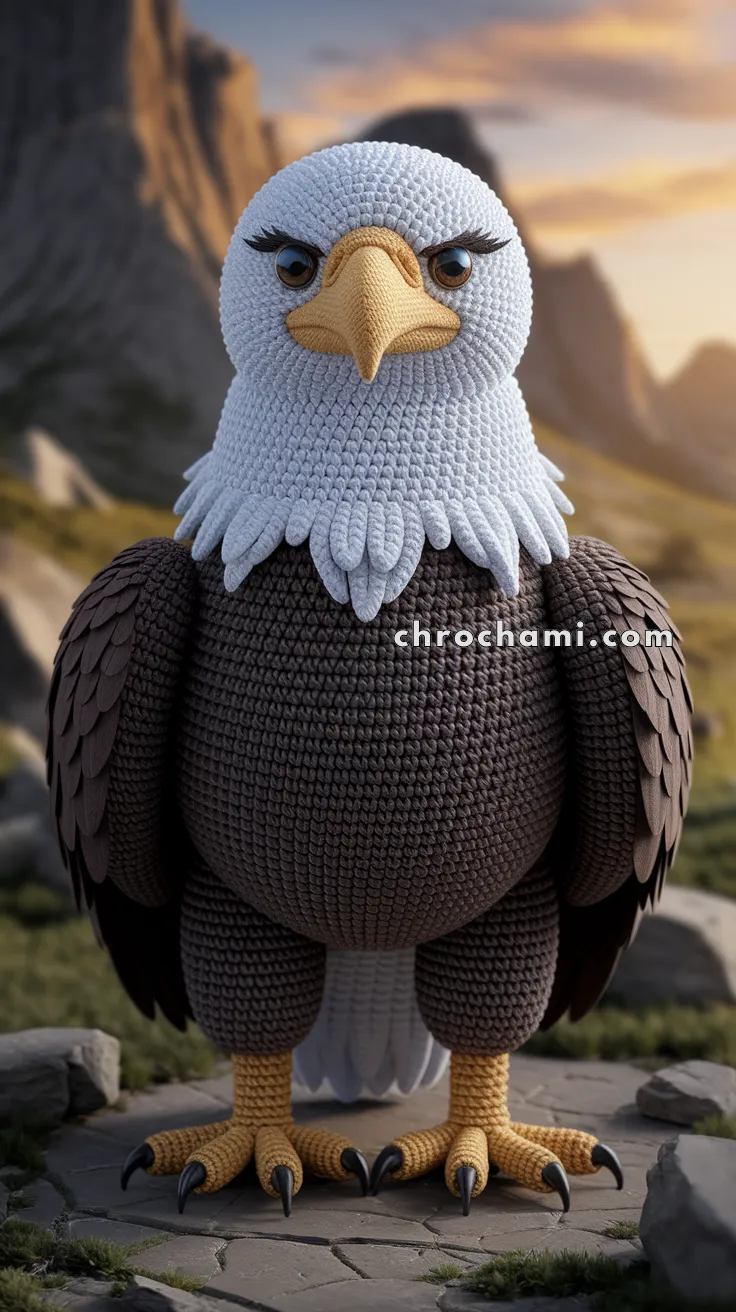 Amigurumi Eagle – FREE Crochet Pattern