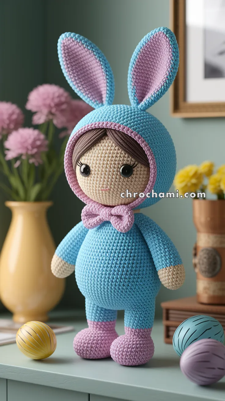 Amigurumi Easter Bonnet – FREE Crochet Pattern