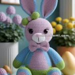 Amigurumi Easter Bunny With Bowtie – FREE Crochet Pattern