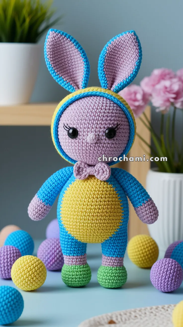 Amigurumi Easter Egg Garland – FREE Crochet Pattern
