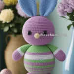 Amigurumi Easter Egg With Stripes – FREE Crochet Pattern