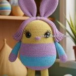 Amigurumi Easter Jelly Bean – FREE Crochet Pattern
