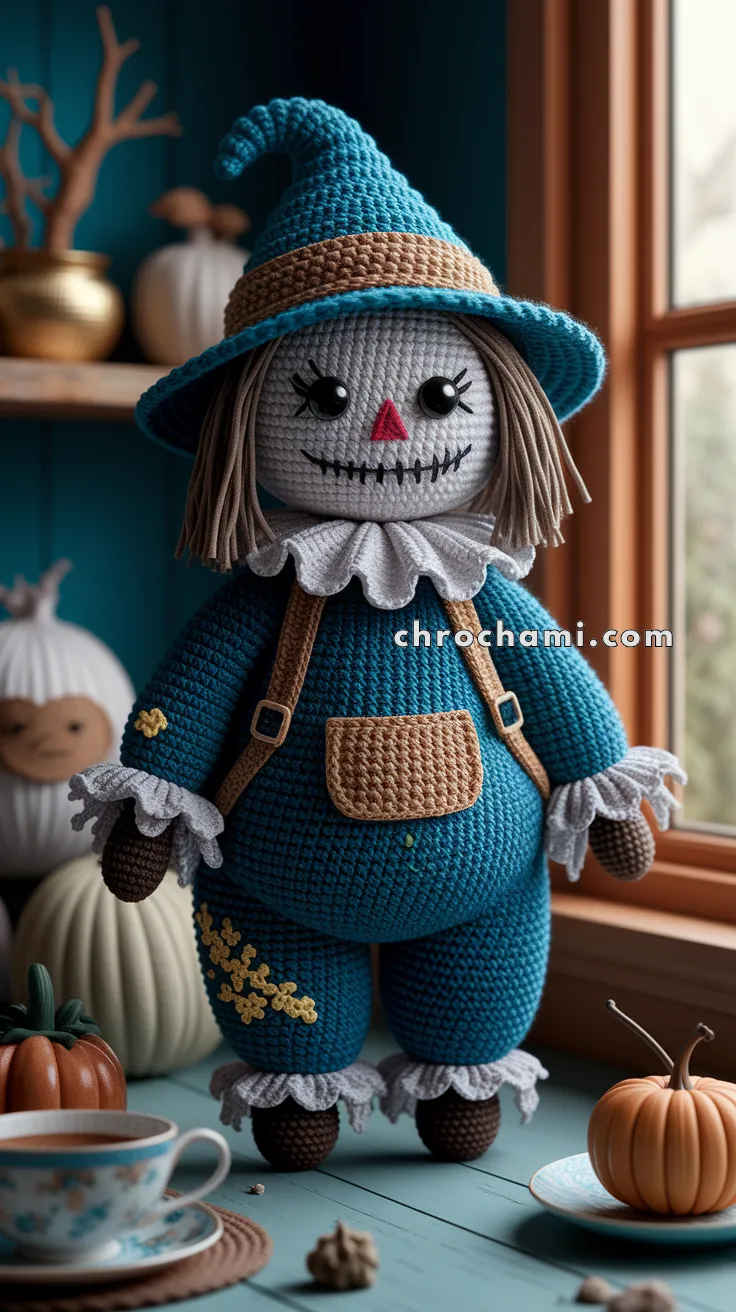 Amigurumi Eerie Scarecrow – FREE Crochet Pattern