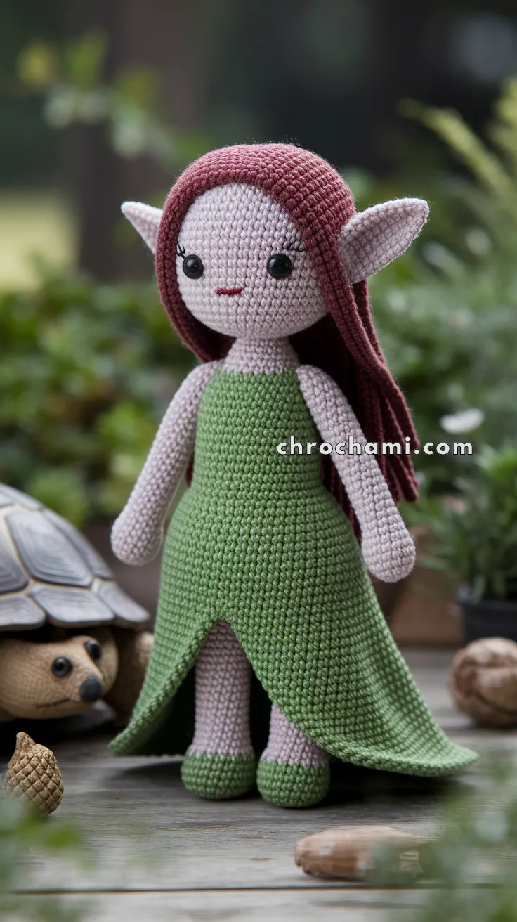 Amigurumi Elf Maiden – FREE Crochet Pattern