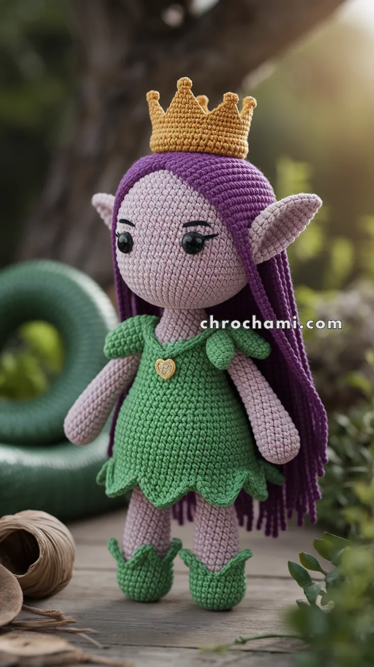 Amigurumi Elf Princess – FREE Crochet Pattern