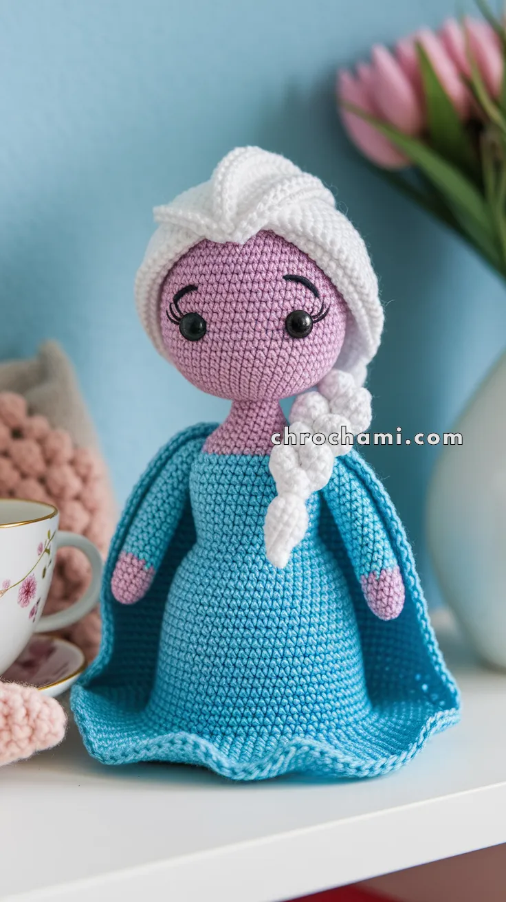 Amigurumi Elsa – FREE Crochet Pattern