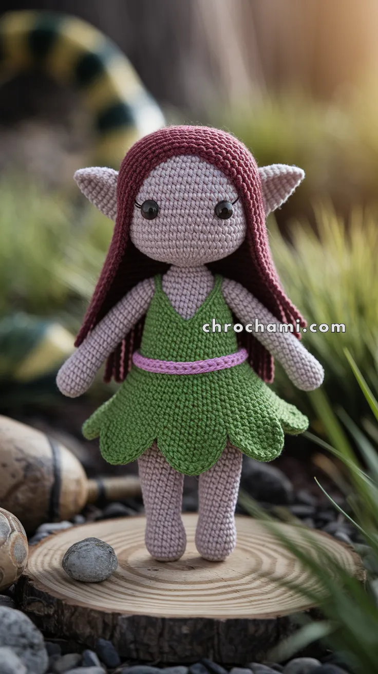 Amigurumi Elven Dancer – FREE Crochet Pattern