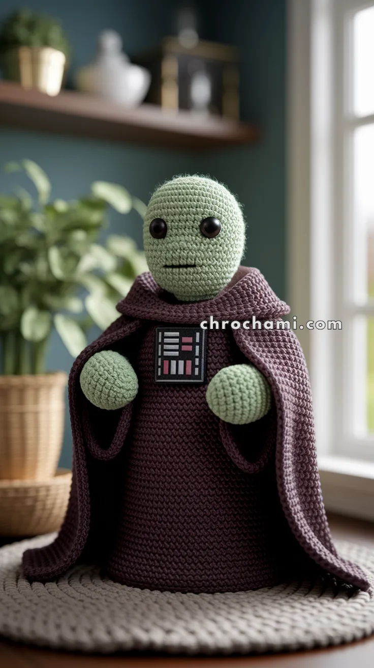 Amigurumi Emperor Palpatine – FREE Crochet Pattern