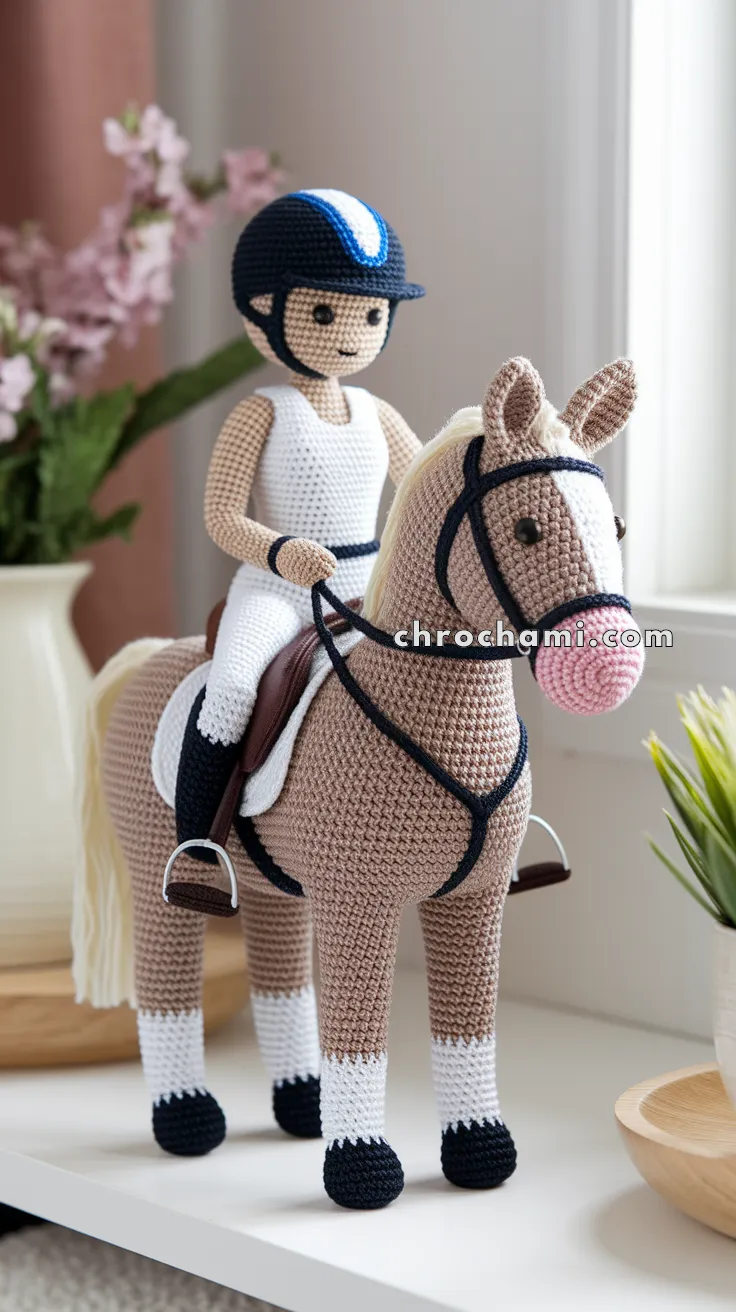 Amigurumi Equestrian – FREE Crochet Pattern