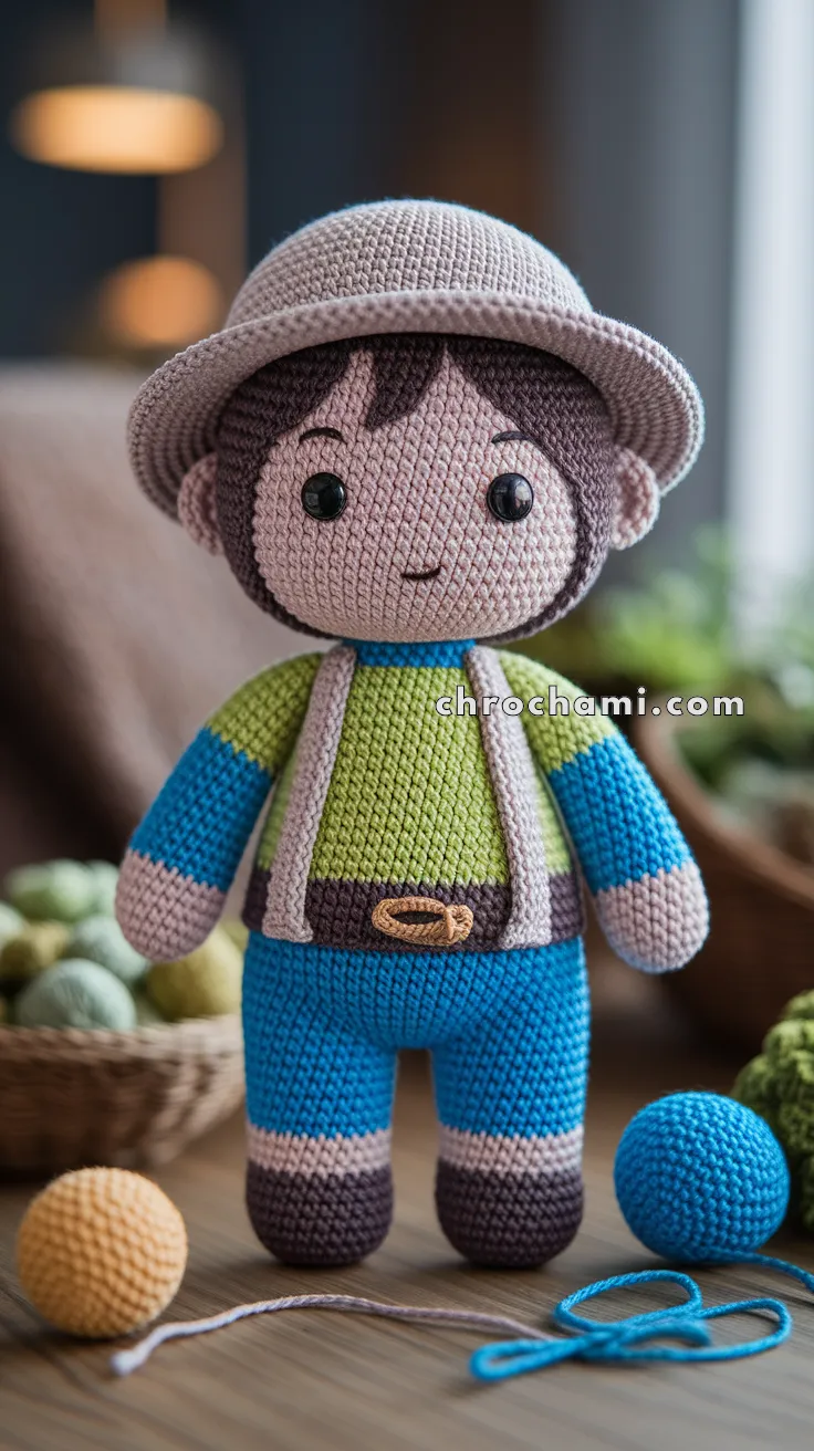 Amigurumi Explorer Doll – FREE Crochet Pattern