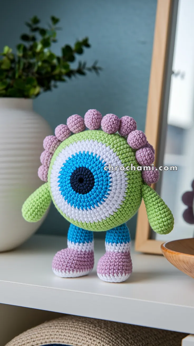 Amigurumi Eyeball – FREE Crochet Pattern