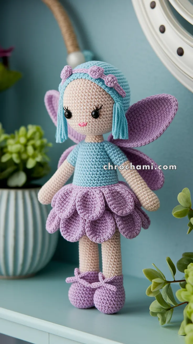 Amigurumi Fairy – FREE Crochet Pattern