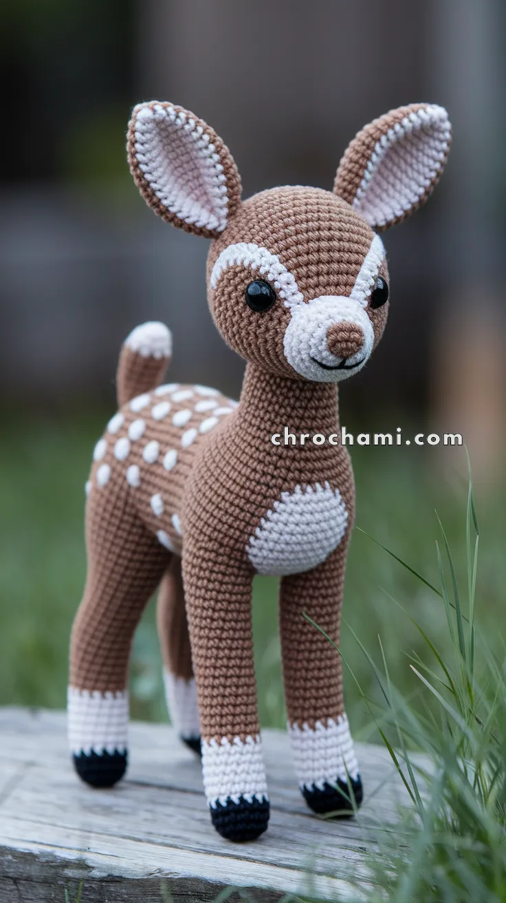 Amigurumi Fawn – FREE Crochet Pattern