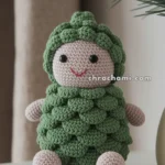 Amigurumi Festive Pine Cone – FREE Crochet Pattern