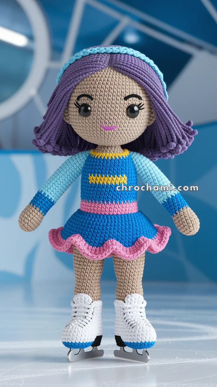 Amigurumi Figure Skater – FREE Crochet Pattern