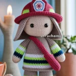 Amigurumi Firefighter Doll – FREE Crochet Pattern