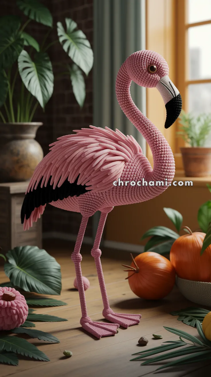 Amigurumi Flamingo – FREE Crochet Pattern
