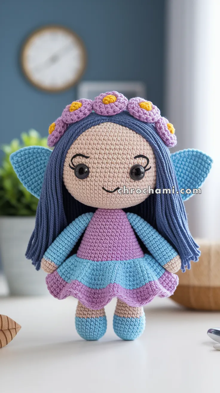 Amigurumi Flower Fairy Doll – FREE Crochet Pattern