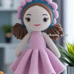 Amigurumi Flower Girl Doll – FREE Crochet Pattern