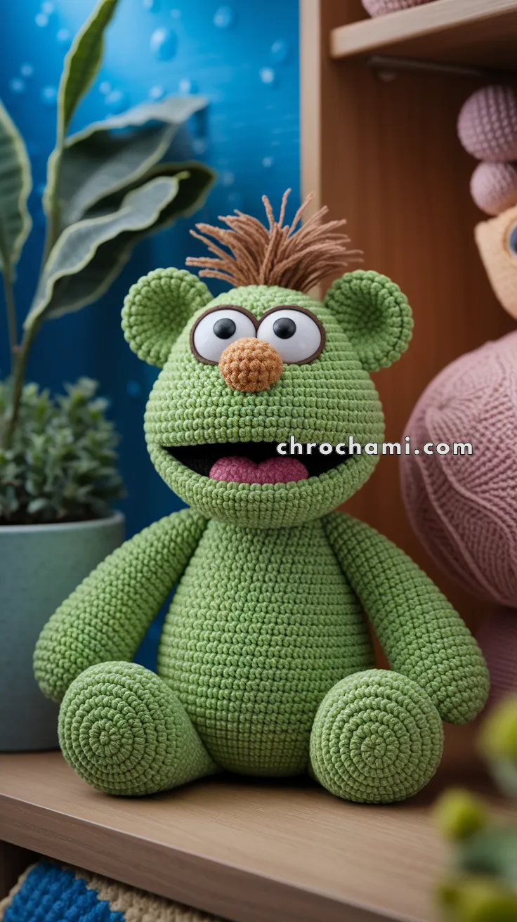 Amigurumi Fozzie Bear – FREE Crochet Pattern