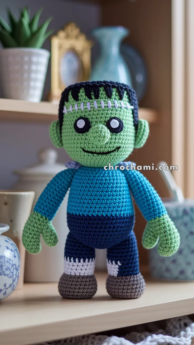 Amigurumi Frankenstein – FREE Crochet Pattern