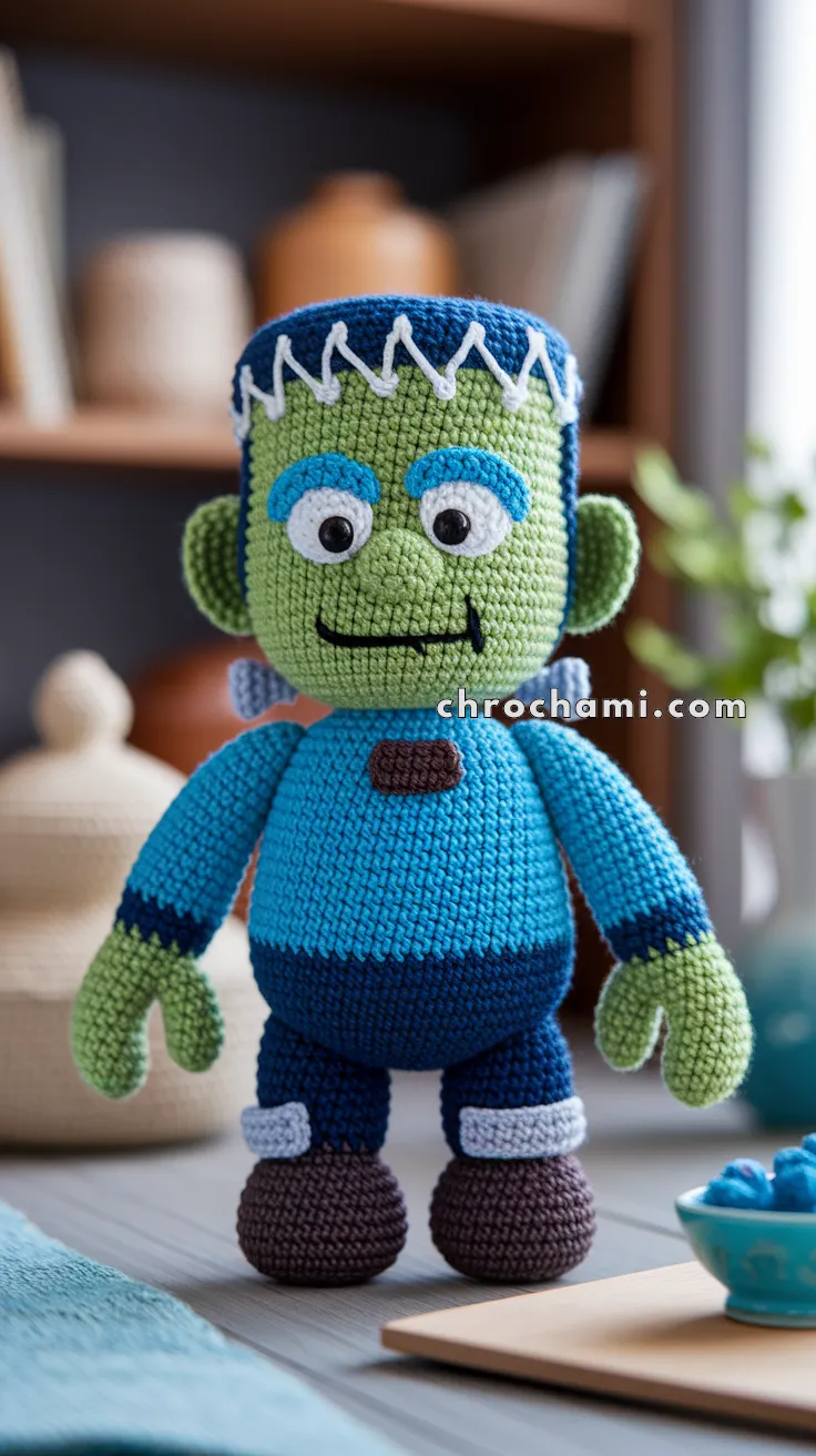Amigurumi Frankenstein’s Monster – FREE Crochet Pattern