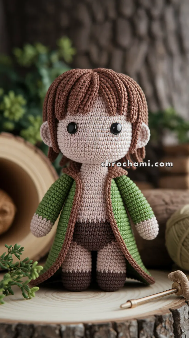Amigurumi Frodo Baggins – FREE Crochet Pattern