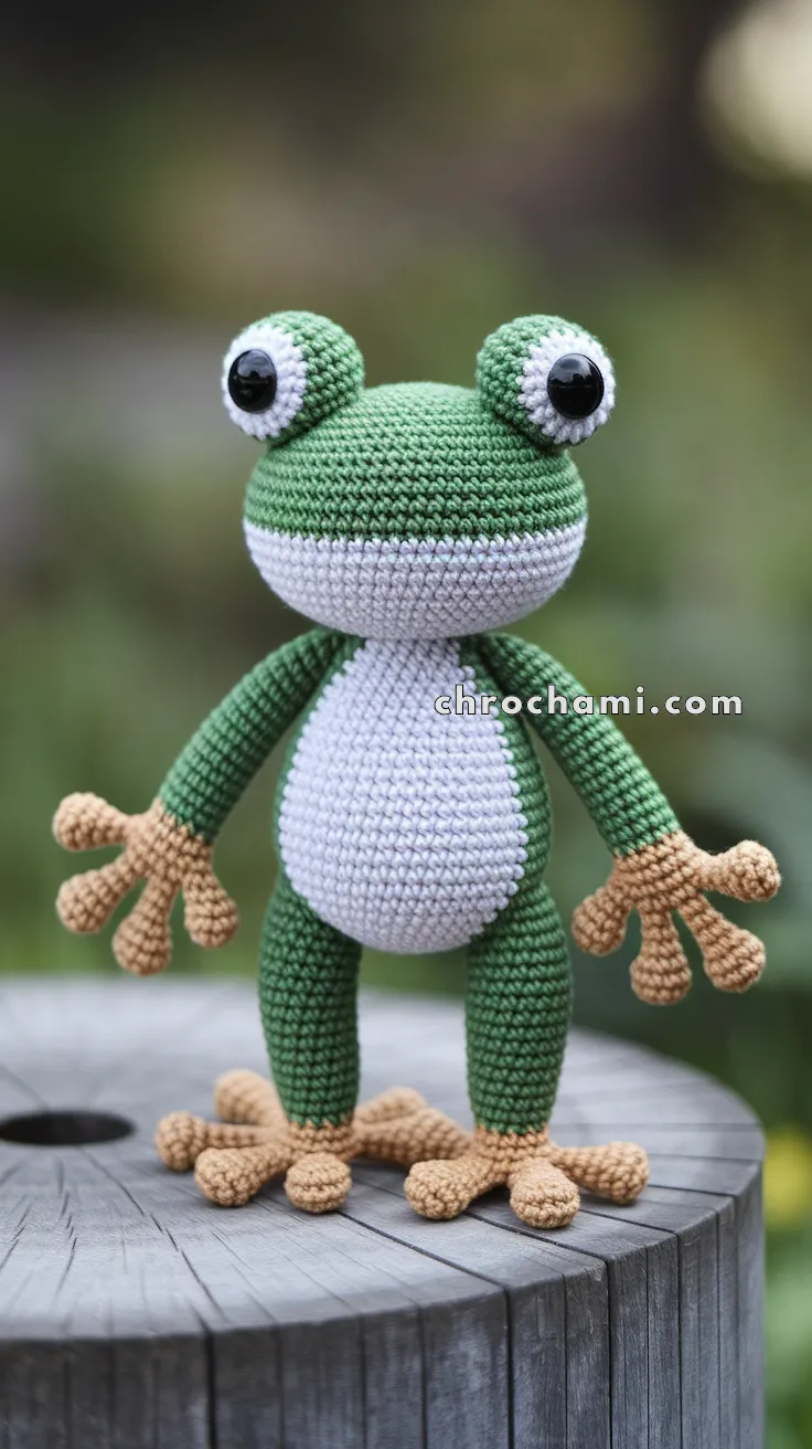 Amigurumi Frog – FREE Crochet Pattern