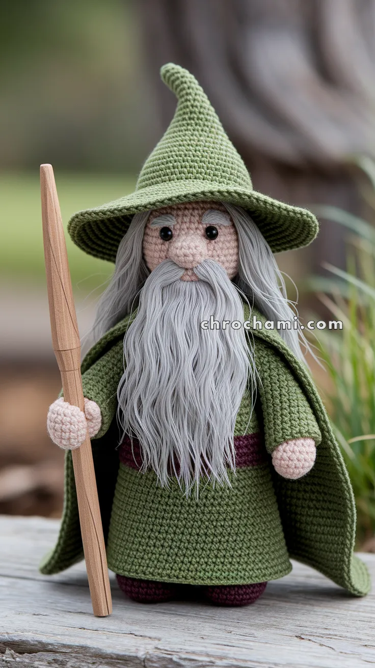 Amigurumi Gandalf The Grey – FREE Crochet Pattern