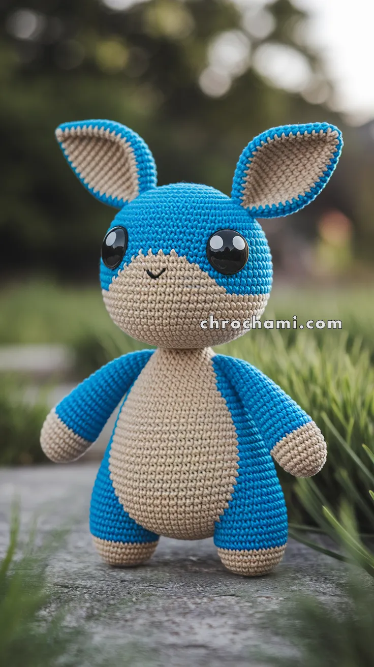 Amigurumi Garchomp – FREE Crochet Pattern