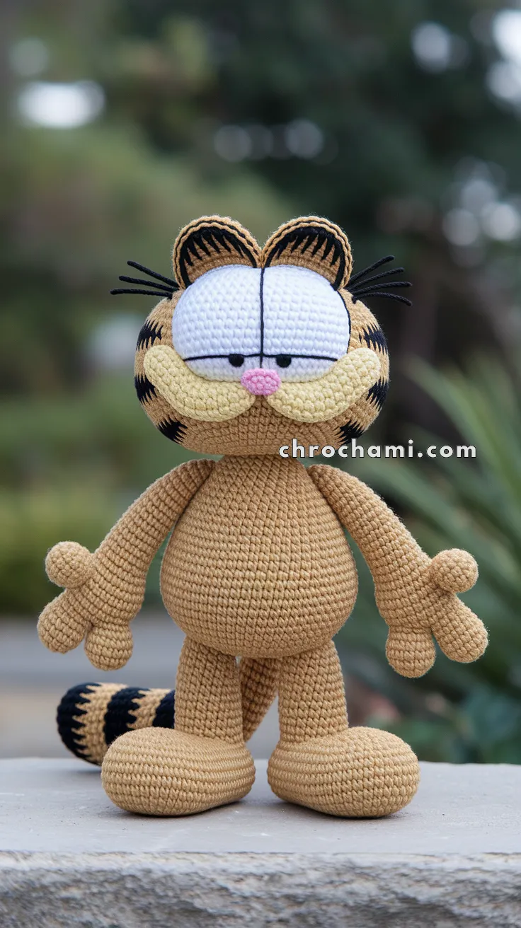 Amigurumi Garfield – FREE Crochet Pattern