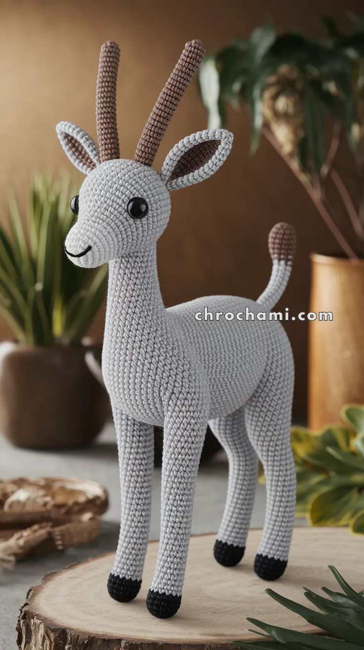 Amigurumi Gazelle – FREE Crochet Pattern