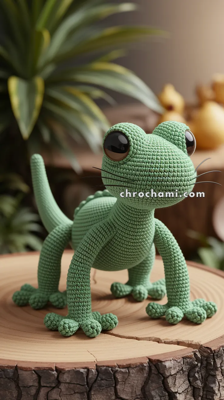Amigurumi Gecko – FREE Crochet Pattern