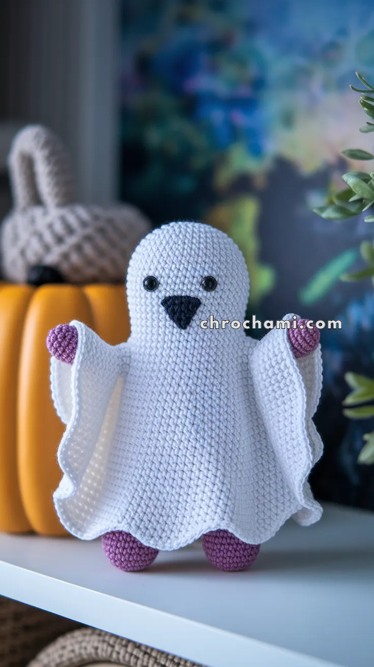 Amigurumi Ghost – FREE Crochet Pattern