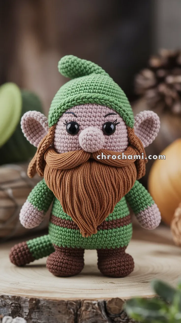Amigurumi Gimli The Dwarf – FREE Crochet Pattern