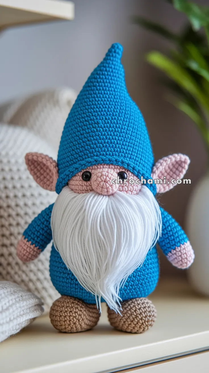 Amigurumi Gnome – FREE Crochet Pattern